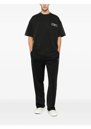 COLE BUXTON logo-print short-sleeve T-shirt - Black