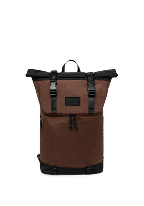 Doughnut buckle-fastening backpack - Brown
