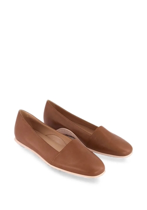 Tod's Hogan Gomma leather loafers - Brown