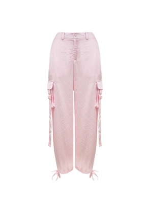 Casablanca patterned cargo pants - Pink