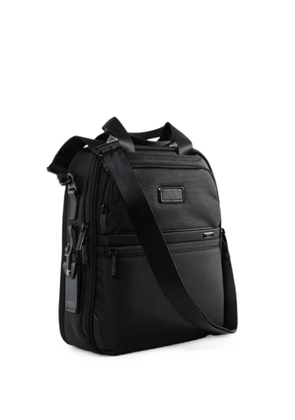 Tumi Boarding logo-plaque shoulder bag - Black