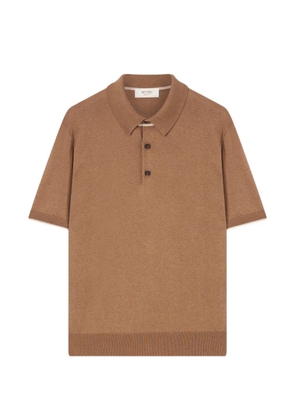 RETORI Ultimate silk polo shirt - Brown