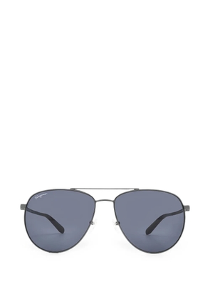 Ferragamo Eyewear pilot-frame sunglasses - Grey