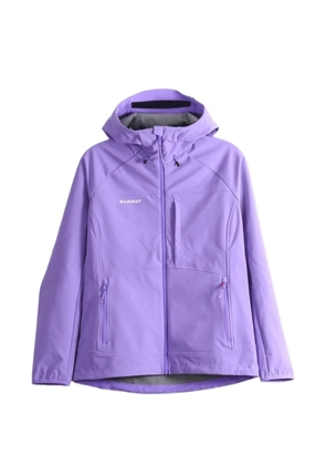 Mammut Ultimate Comfort SO hooded zip-up jacket - Purple