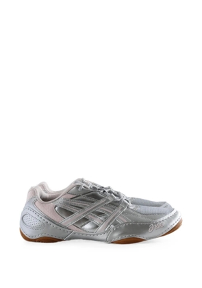 ASICS Hypersync metallic-finish panelled sneakers - Silver