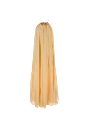 ZIMMERMANN Aster halterneck maxi dress - Neutrals