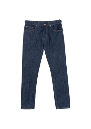 DONDUP logo-plaque straight-leg jeans - Blue