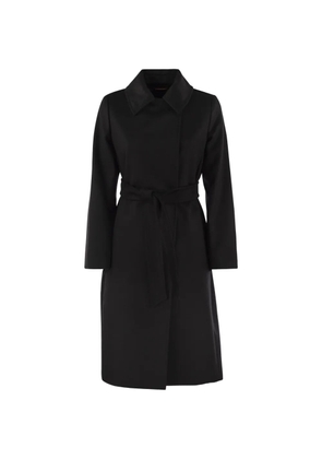 Max Mara Studio Bcollag double-breasted belted coat - Black