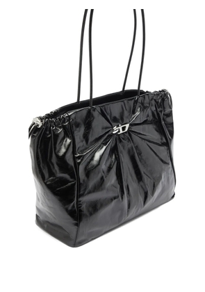 Diesel Scrunch-D drawstring-detail shoulder bag - Black