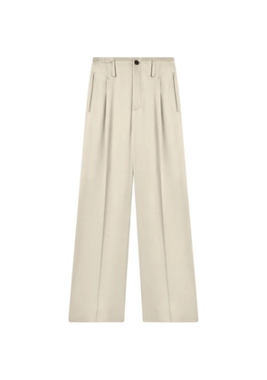 RETORI Heritage wide-leg silk trousers - Neutrals