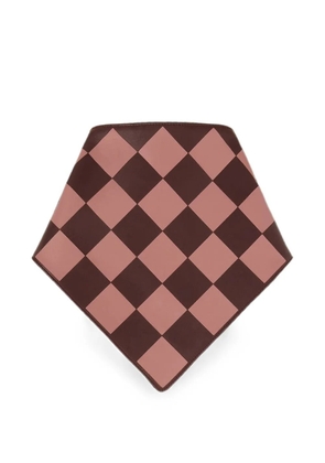 RETORI leather bandana - Brown