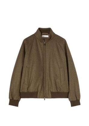RETORI padded wool-blend bomber jacket - Green