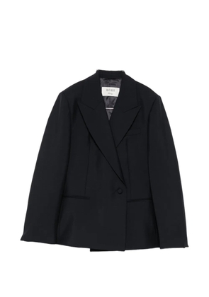 Róhe peak-lapels double-breasted blazer - Black