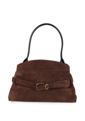Marc Jacobs The Dakota suede shoulder bag - Brown