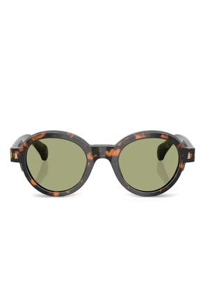 Moncler Eyewear Rondosa tortoiseshell round-frame sunglasses - Brown