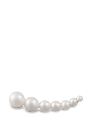Sophie Bille Brahe Croissant Japonais pearl single earring - Grey