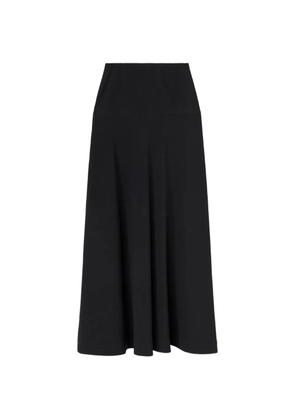 RETORI zip-fastening maxi skirt - Black