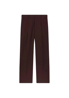 RETORI pleated-front trousers - Brown