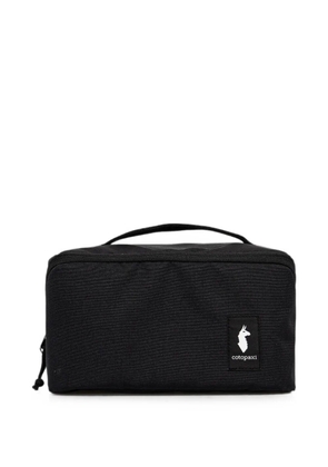 COTOPAXI logo-patch make up bag - Black