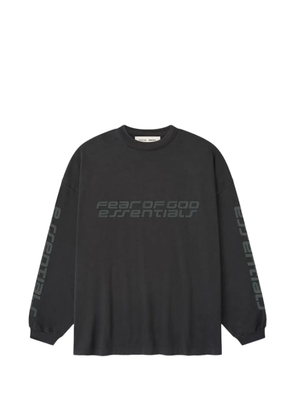 FEAR OF GOD ESSENTIALS 90' logo-print long-sleeve T-shirt - Black