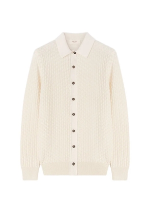 RETORI damier-pattern cardigan - Neutrals