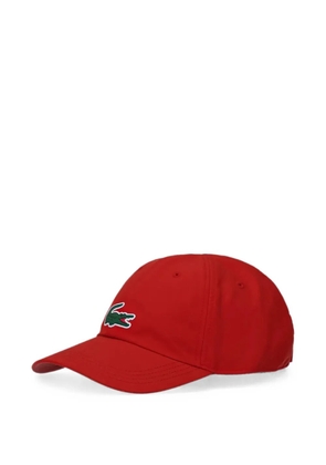 Lacoste x Novak Djokovic logo-patch baseball cap - Red