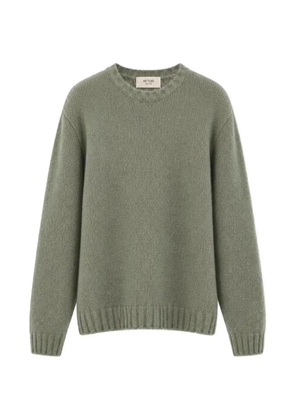 RETORI brushed cashmere sweater - Green