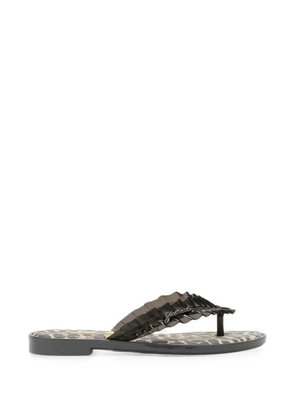 GANNI Melissa flip flops - Black