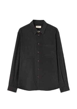 RETORI patch-pocket shirt jacket - Grey