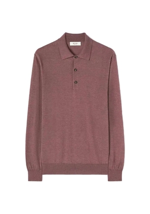 RETORI long-sleeve polo shirt - Pink