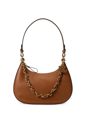 Lauren Ralph Lauren medium Marcy zip shoulder bag - Brown