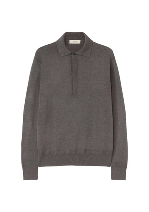 RETORI long-sleeve polo shirt - Grey