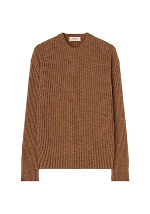 RETORI ribbed-knit crew-neck sweater - Brown