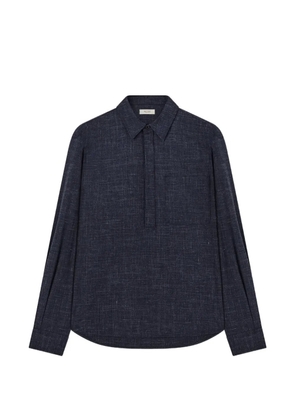 RETORI long-sleeve polo shirt - Blue