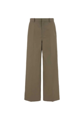 Balenciaga concealed-fastening trousers - Brown