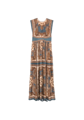 ZIMMERMANN paisley-pattern sleeveless maxi dress - Neutrals