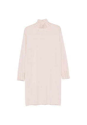 Fabiana Filippi embellished-trim mini dress - Pink