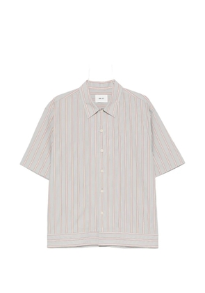 NN07 striped short-sleeve shirt - Grey
