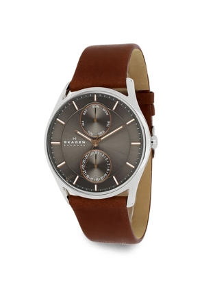Skagen Holst leather watch - Grey
