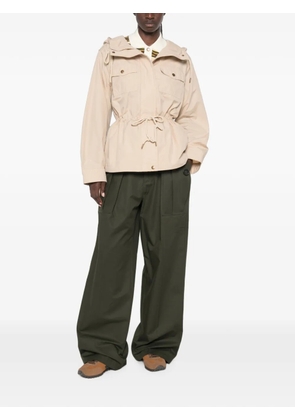 Moncler Serin drawstring-waist jacket - Neutrals