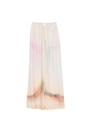 Nanushka printed palazzo pants - Neutrals