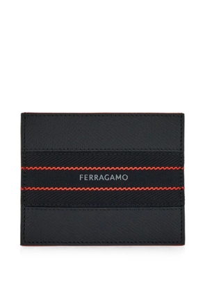 Ferragamo logo-detail credit card holder - Black