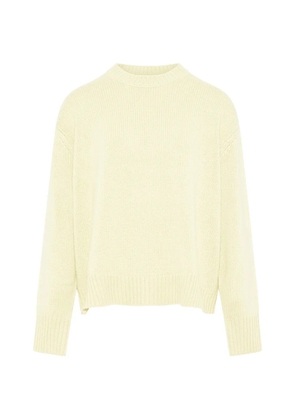 Yves Salomon crew-neck cashmere sweater - Green