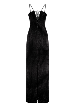Maccapani Iris maxi dress - Black