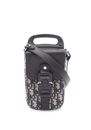 Christian Dior Pre-Owned 2010s Saddle Vertical crossbody bag - Blue