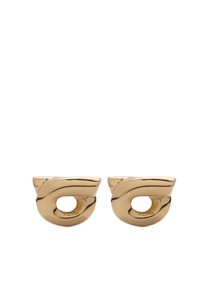 Ferragamo Gancini 10 stud earrings - Gold