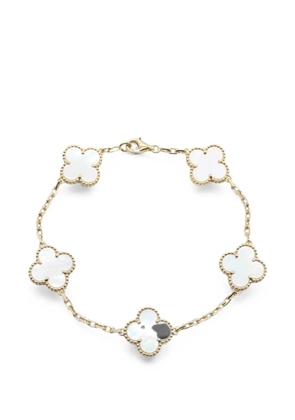 Van Cleef & Arpels Pre-Owned 2010s Alhambra mother of pearl bracelet - Gold