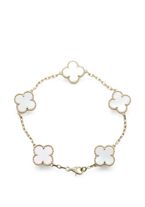 Van Cleef & Arpels Pre-Owned 2010s Alhambra mother of pearl bracelet - Gold