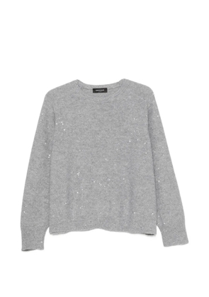 Fabiana Filippi sequin-embellished sweater - Grey