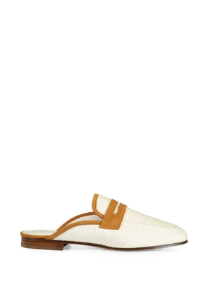 SOPHIQUE Riviera raffia mules - Neutrals